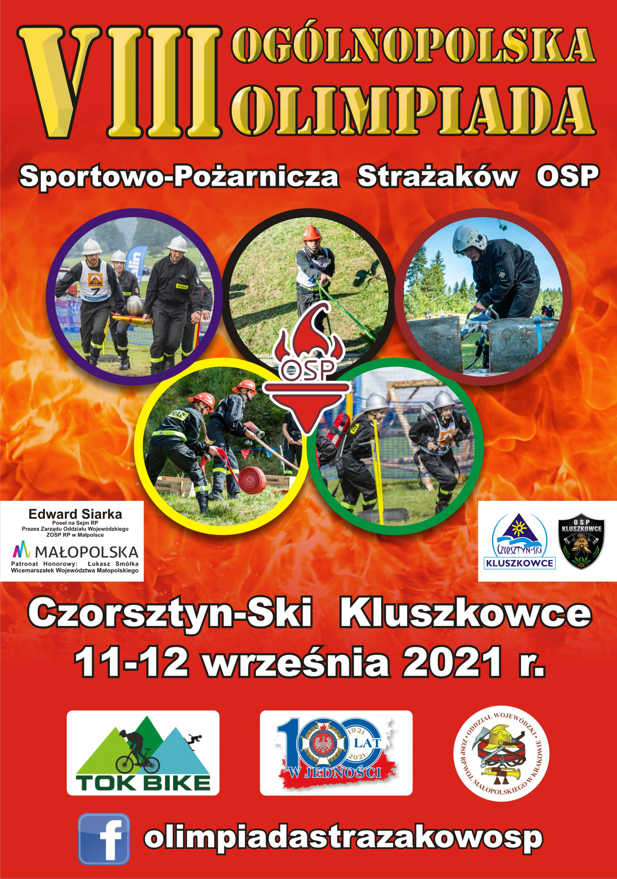 Zaproszenie do udziału w  VIII Ogólnopolskiej Olimpiadzie Sportowo-Pożarniczej Strażaków OSP