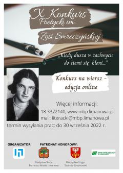 X Konkurs Poetycki im. Zosi Smreczyńskiej