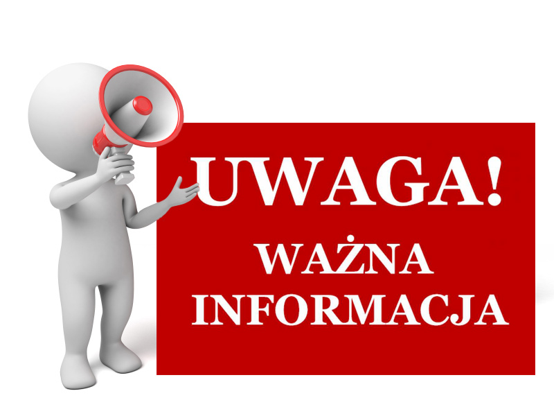 INFORMACJA!!!