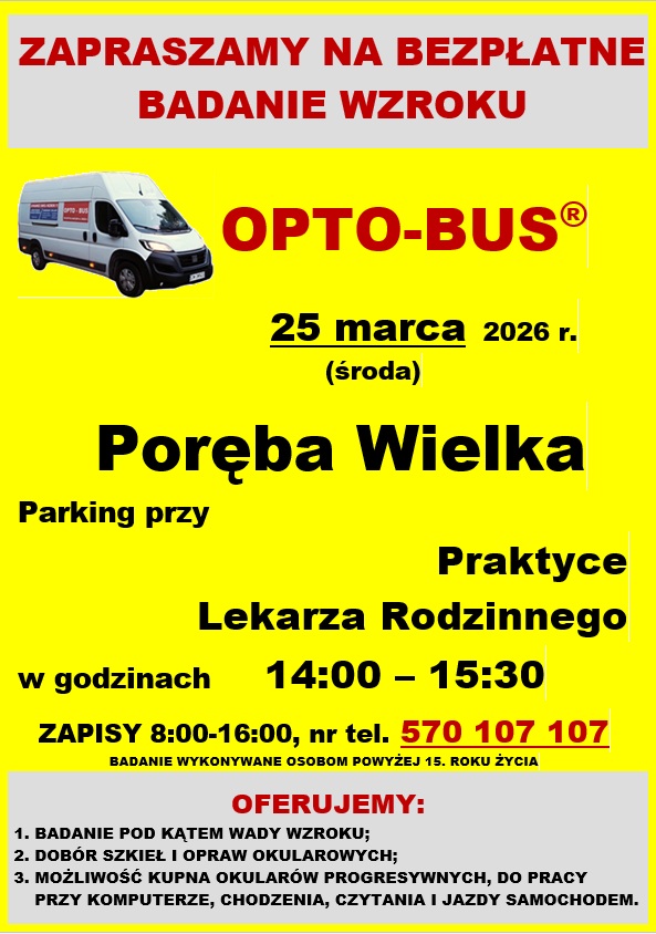 Bezpłatne Badanie Wzroku