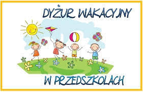 Dyżur wakacyjny dla przedszkoli