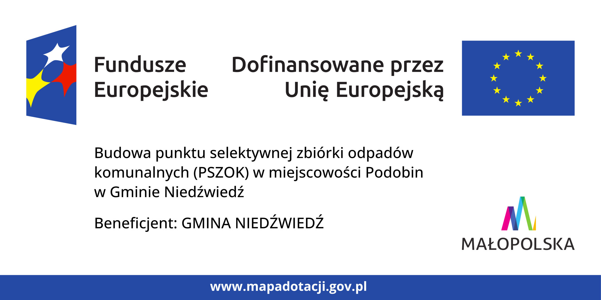 Budowa punktu selektywnej zbiórki odpadów komunalnych (PSZOK)