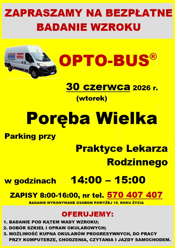 Bezpłatne Badania Wzroku